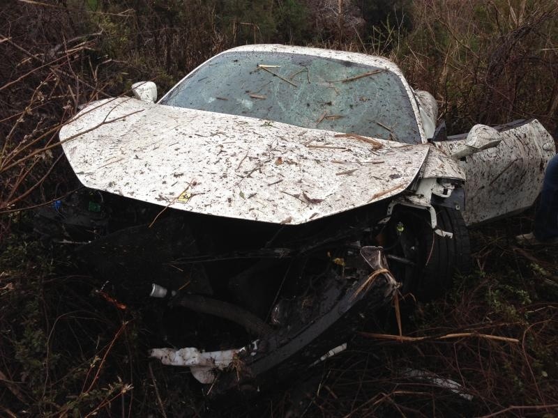 Car Crash: Underground Racing Ferrari 458 Italia Destroyed