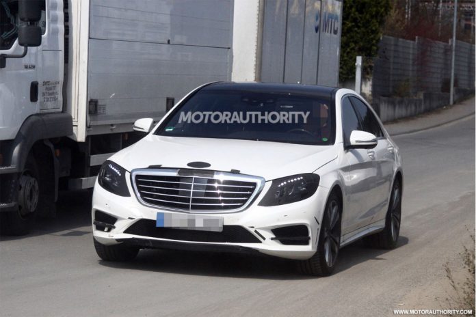 Spyshots: 2014 Mercedes-Benz S-Class Snapped Again