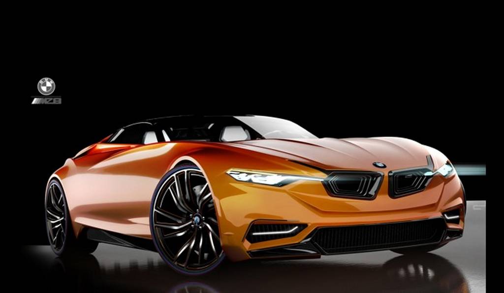 Render: BMW MZ8 Concept Design by Christophe Jourd’hui