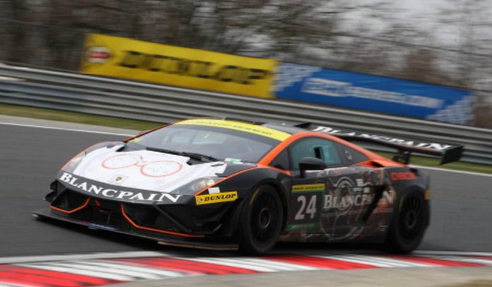 Lamborghini Gallardo Blancpain GT3 FL2 Wins at Hungary 12 Hours