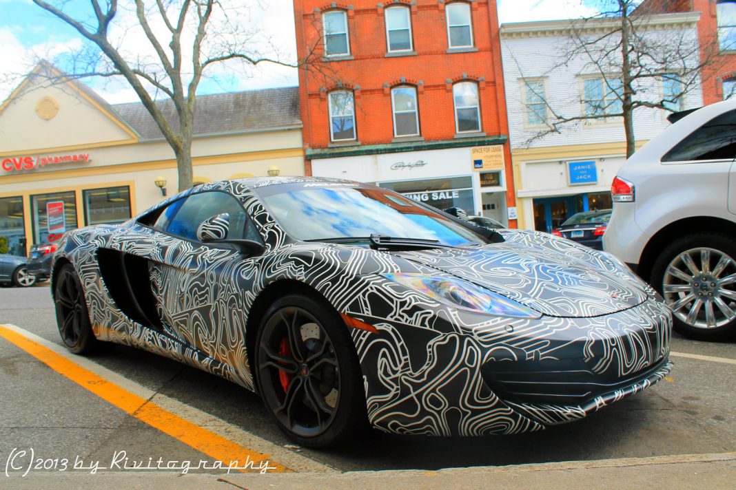 Camo Wrapped McLaren 12C by Miller Motorcars
