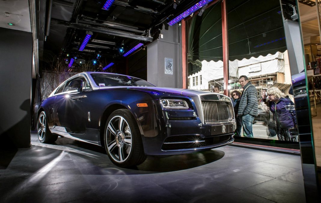 Rolls-Royce Wraith at Harrods