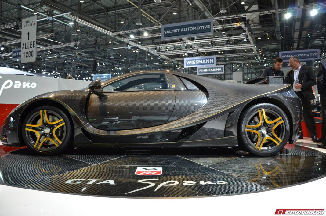 Updated GTA Spano to Show at Top Marques Monaco