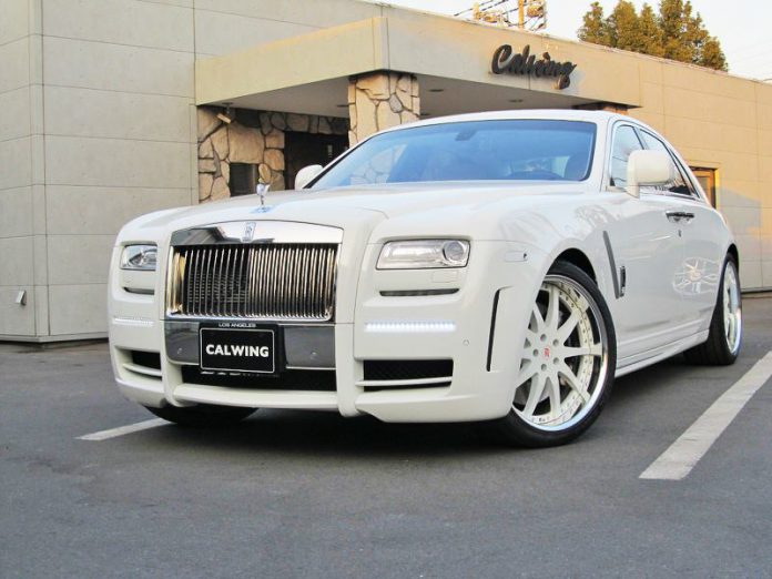 Mansory White Rolls Royce Ghost by Calwing 213 Motoring