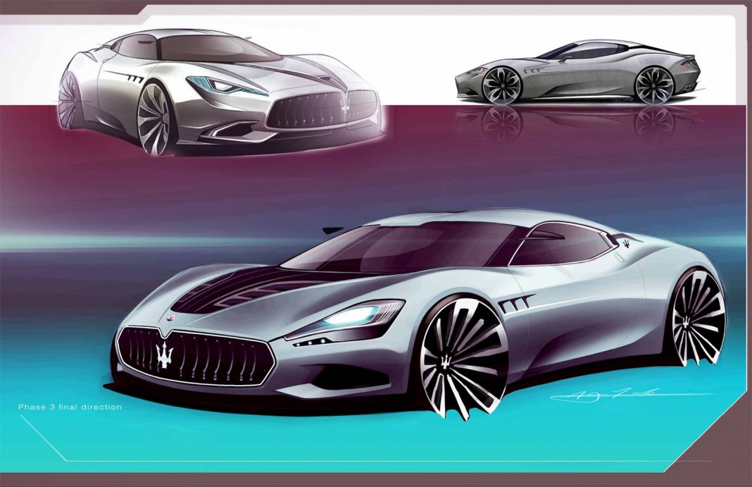 Render: Maserati GranCorsa Concept by AJ Merk