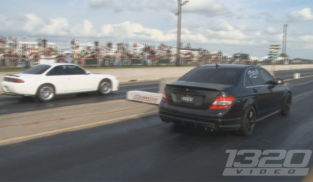 Video: Watch a 60-Year-Old Woman Drag Racing her 475hp Mercedes-Benz C63 AMG