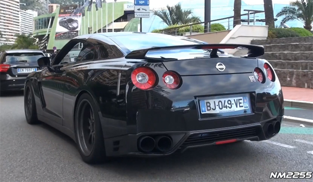 Video: 850hp Nissan GT-R by Monstaka Driving the Streets of Monaco