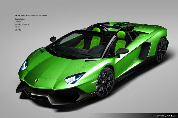 Lamborghini Aventador LP720-4 50th Anniversario in all Colors