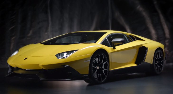 Video: Official Promo for Lamborghini Aventador LP720-4 50th Anniversario