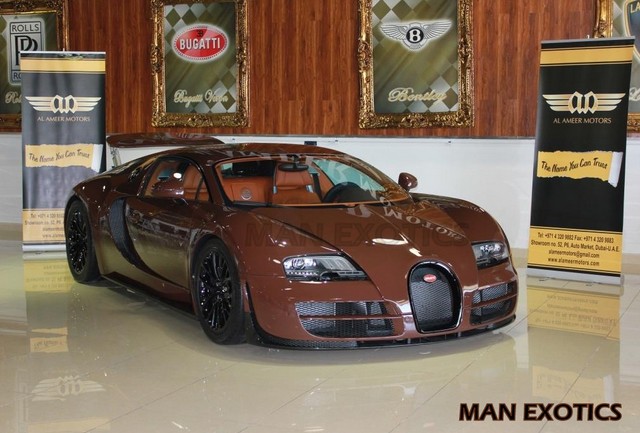 For Sale: Brown Bugatti Veyron Super Sport in Dubai