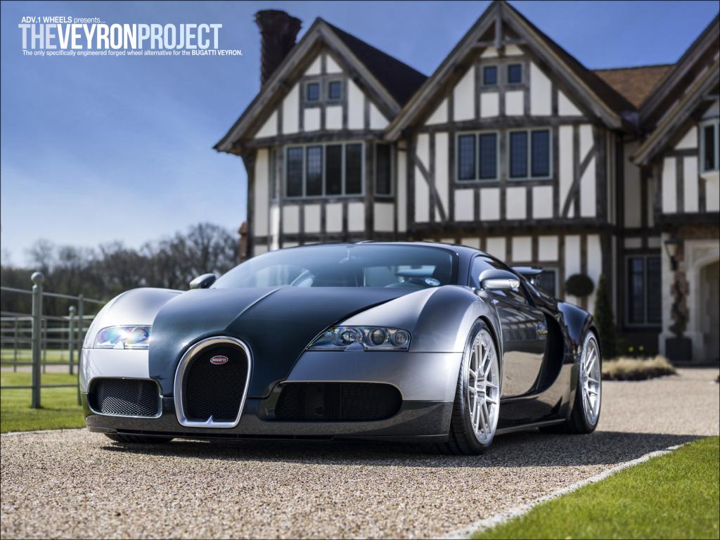 Bugatti Veyron Completed With ADV6.0 Track Spec Wheels