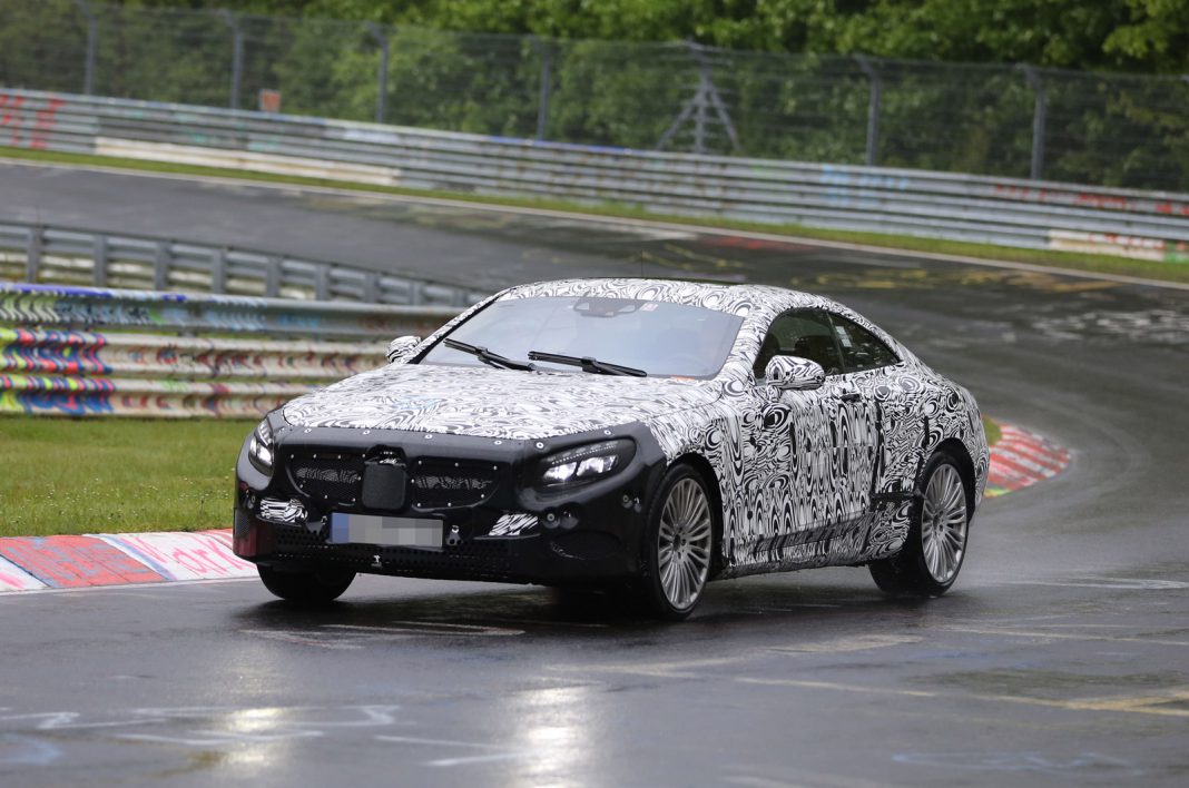 Spyshots: 2015 Mercedes-Benz S-Class Coupe
