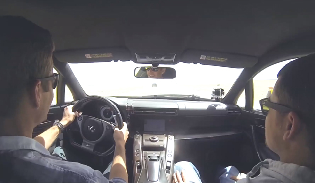 Video: Hollywood Star Paul Walker Drives Lexus LFA