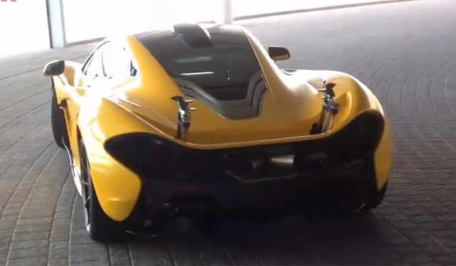 Video: Hear the McLaren P1 Revving at Company Headquaters