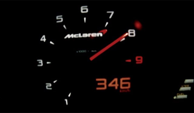 Video: McLaren 12C Spider Hits GPS-Verified 213mph