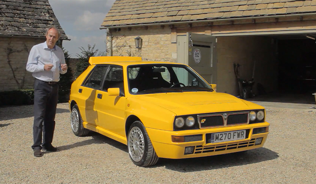 Video: Evo Drives Rare Lancia Delta Intergrale Evo II