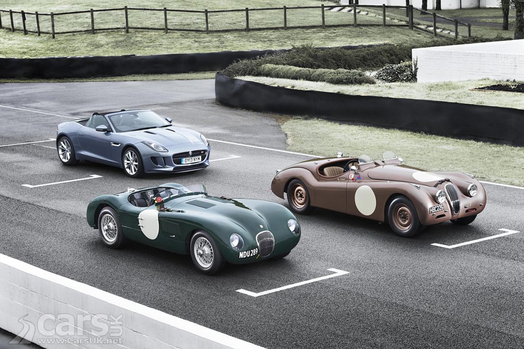 Jaguar Brining F-Type, XK120 and C-Type to Mille Miglia 2013