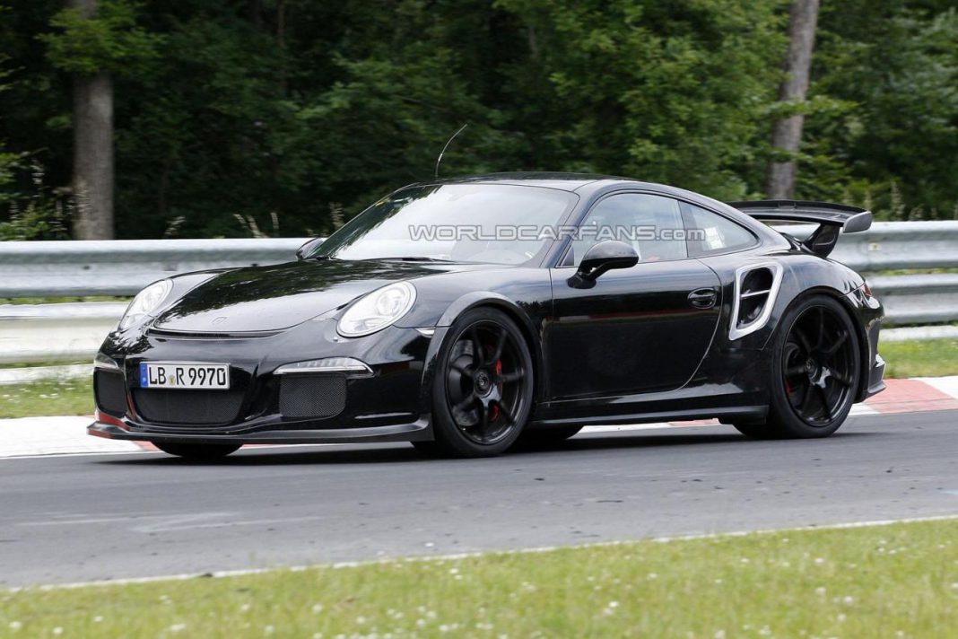 Spyshots: 2014 Porsche 911 GT2 on the 'Ring