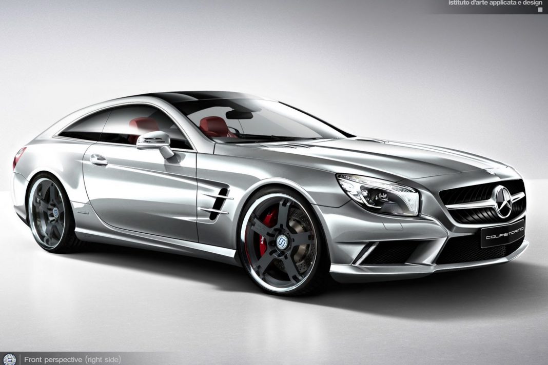 Render: Mercedes-Benz SL Shooting Brake 'CoupeTorino 2013' by StudioTorino