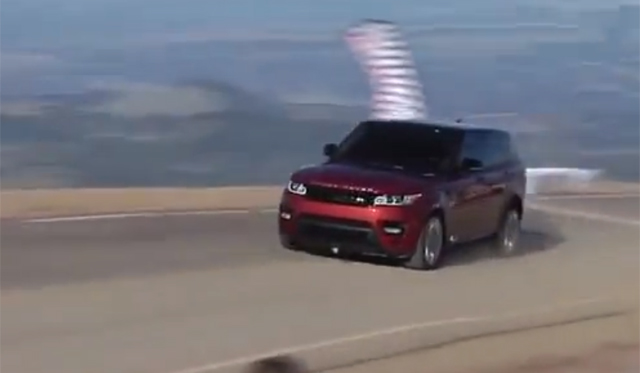 Video: 2014 Range Rover Sport's Record-Setting Pikes Peak run