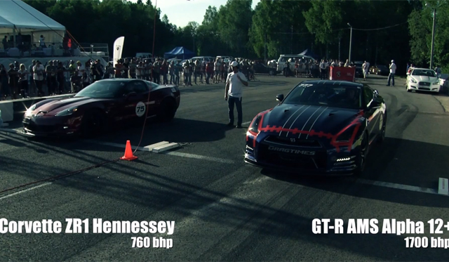 Video: Nissan GT-R Alpha 12 by AMS Hits 382km/h in 1 Mile