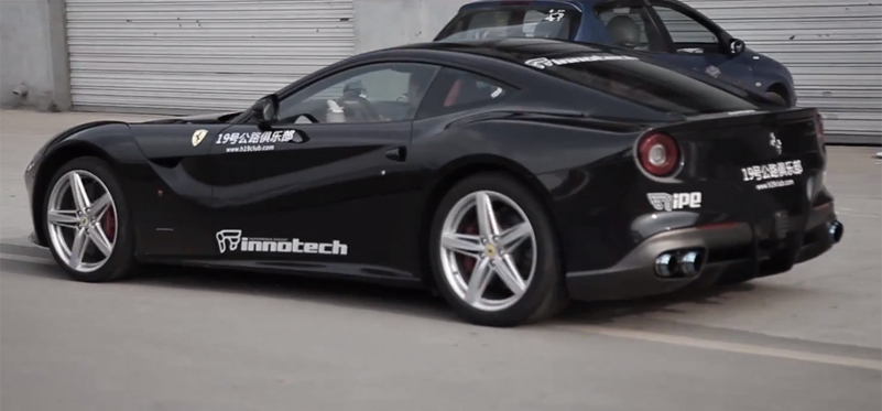 Video: Ferrari F12 Berlinetta With iPE Innotech Exhaust