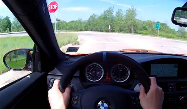 Video: POV Drive in BMW M3 Lime Rock Park Edition