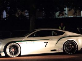 Video: Bentley Continental GT3 Revving at Top Gear Filming