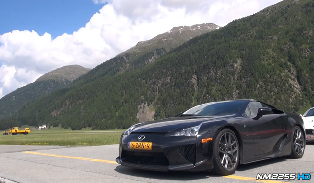 Video: Awesome Lexus LFA Exhaust Note by NM2255