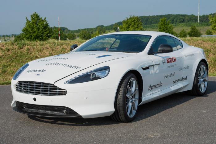 Aston Martin and Bosch Join Forces to Create DB9 Hybrid Prototype
