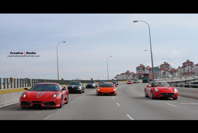 Photo Of The Day: Supercars on Highway by Creative Studio