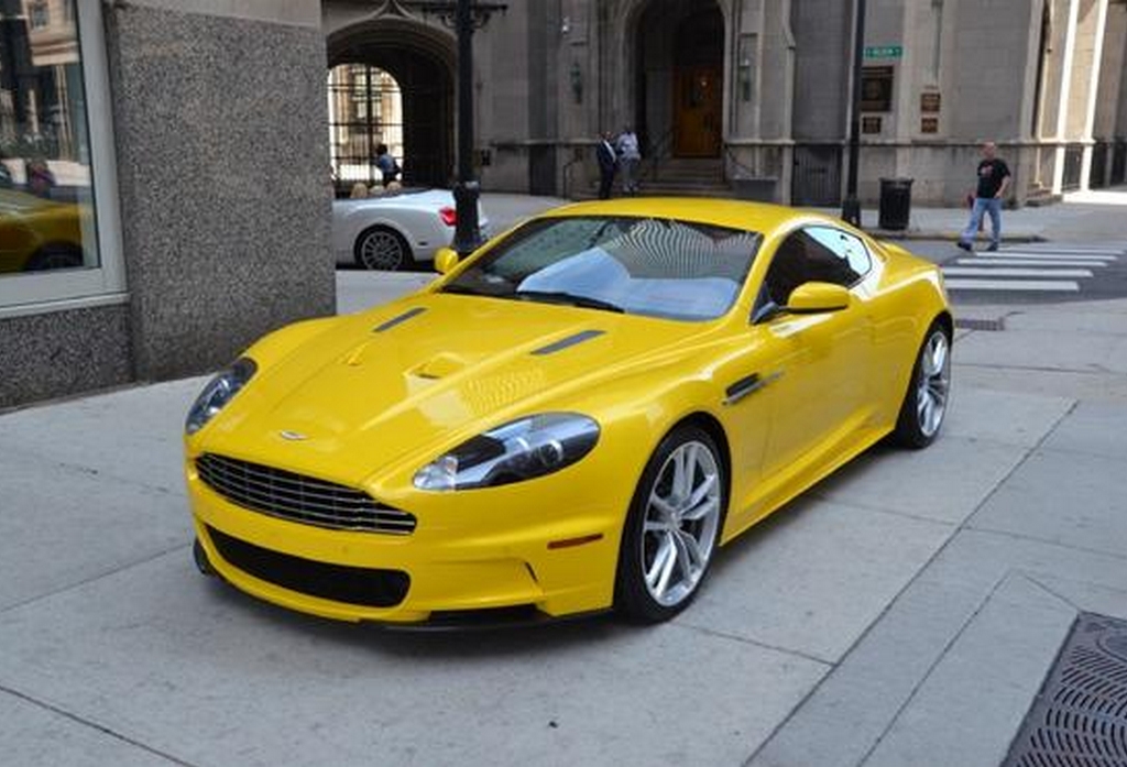 For Sale: Unique Yellow Aston Martin DBS