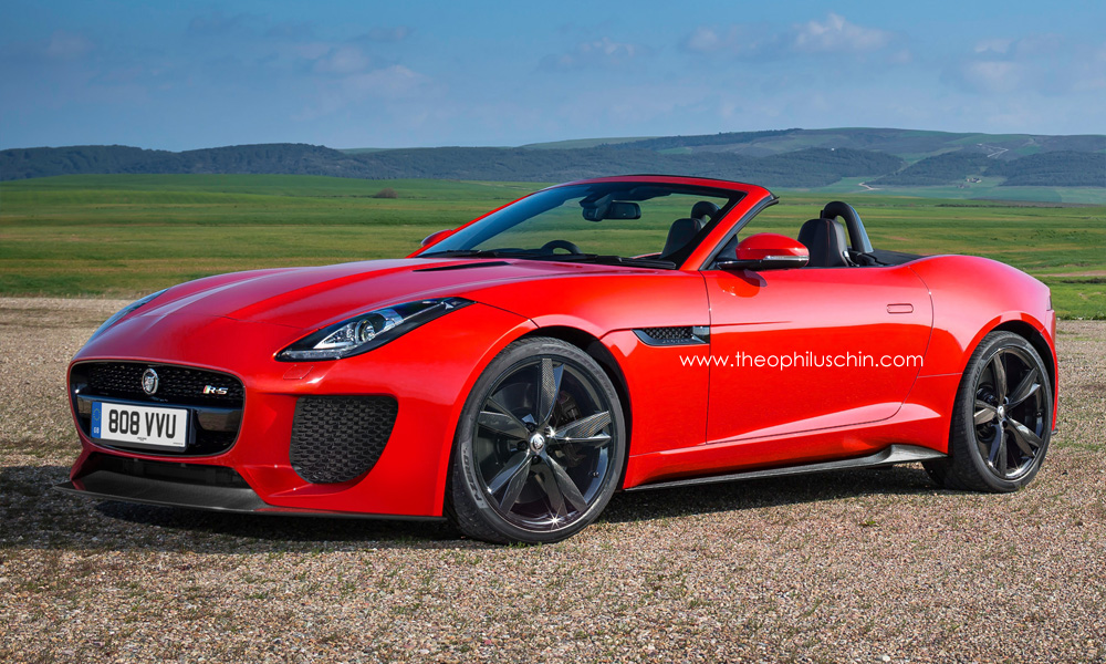Render: 2015 Jaguar F-Type RS by Theophilus Chin
