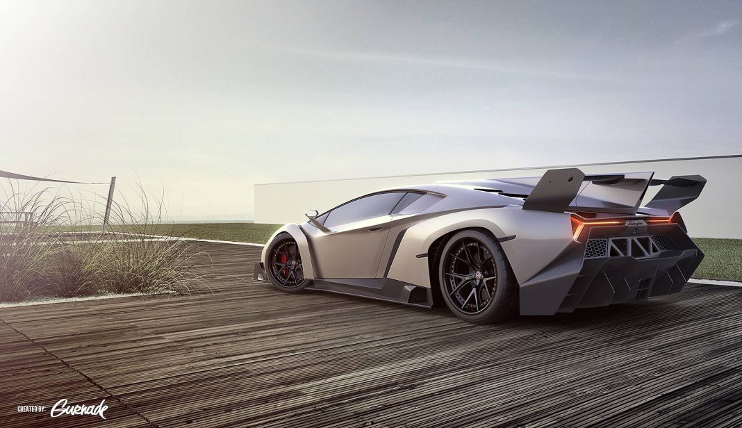 Render: Lamborghini Veneno on HRE Wheels by Gurnade