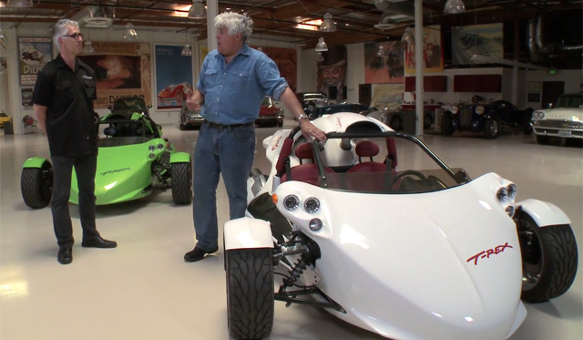 Video: Jay Leno Drives Six-Cylinder T-Rex