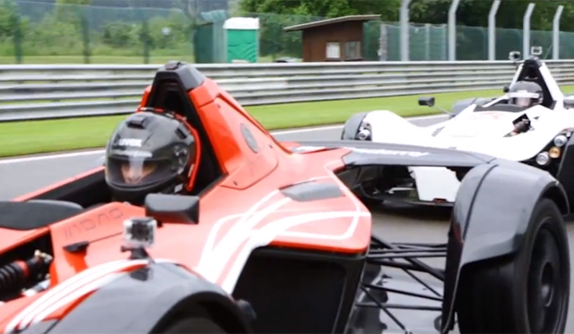 Video: Two BAC Monos do Battle at Spa
