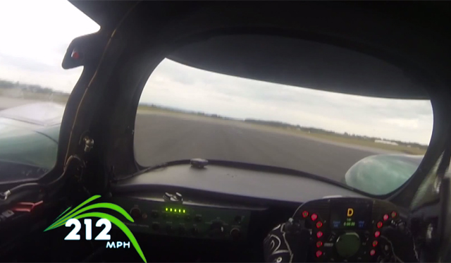Video: Drayson Racing Setting Electric Land Speed Record at 204mph