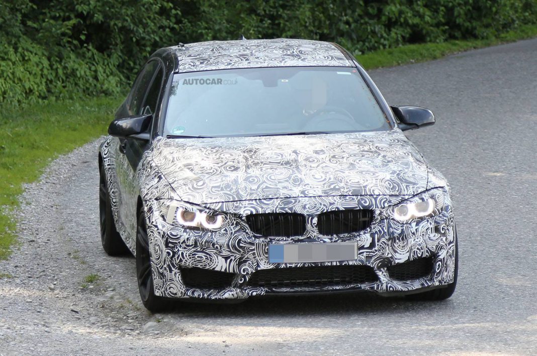 Spyshots: 2014 BMW M3 Snapped up Close