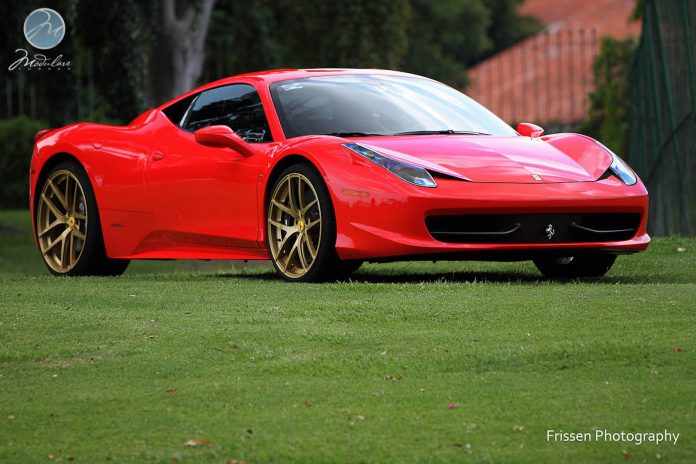 Gallery: Ferrari 458 Italia on Gold Modulare Wheels