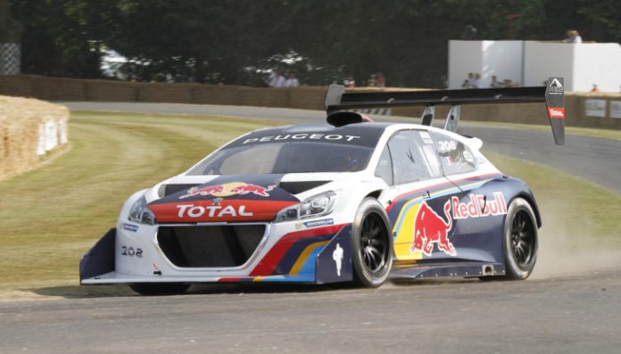 Peugeot 208 T16 Pikes Peak Claims Fastest Time at Goodwood Festival of Speed 2013