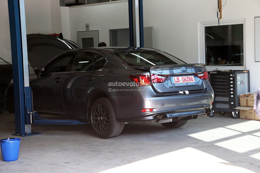 Spyshots: 2014 Lexus GS F Spotted in Germany
