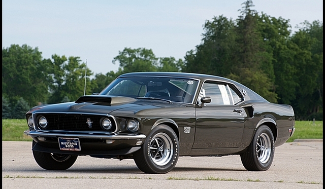 1969 Ford Mustang 429 Boss Fetches $550,000
