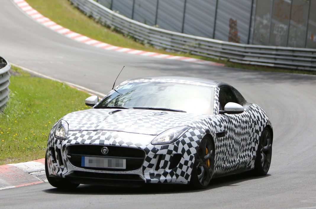 Spyshots: 2014 Jaguar F-Type R Coupe