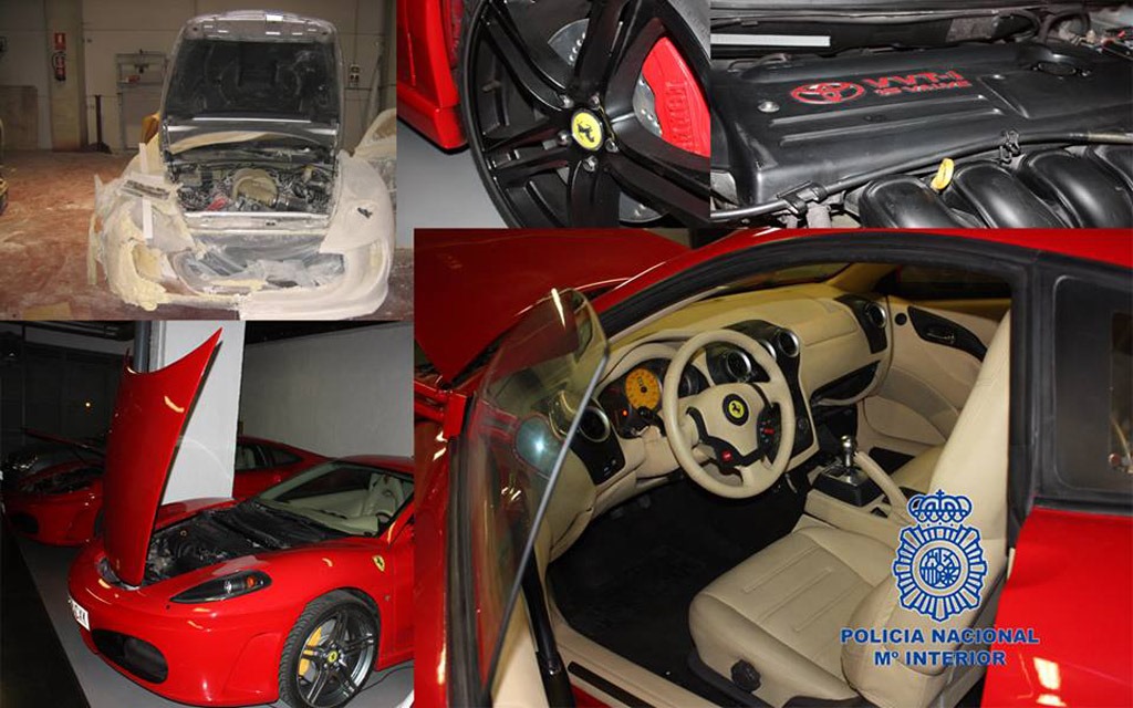 Video: Spanish Police Discover Fake Ferrari Dealer