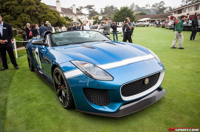 Jaguar F Type Project 7 at Monterey 2013