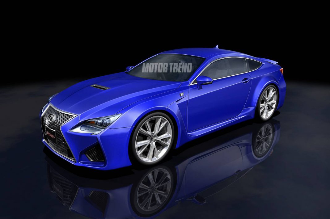 2015 Lexus RC-F To Cost Over $100k, Feature Active Aero and Hit Over 186mph!