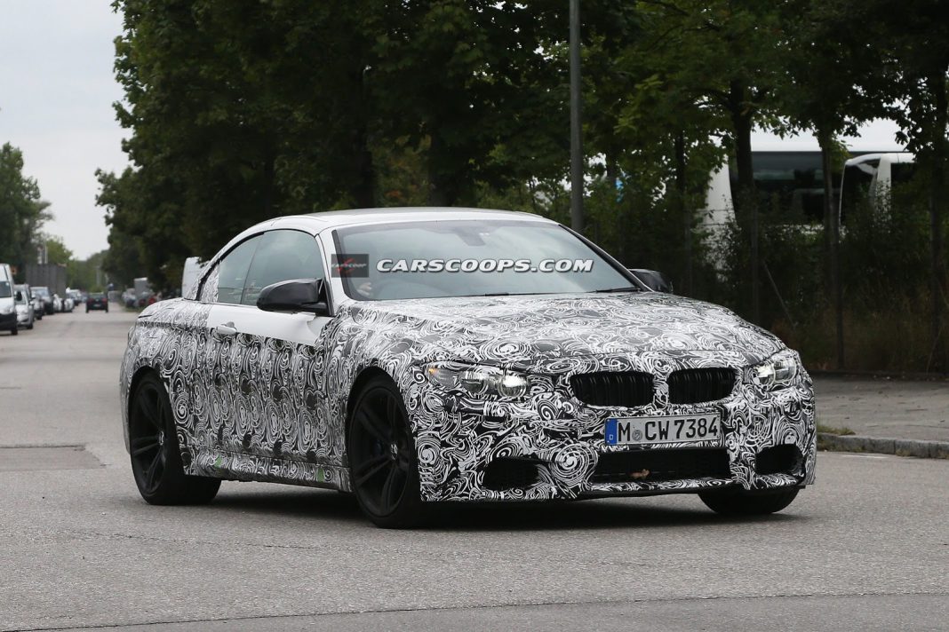 Spyshots: 2014 BMW M4 Convertible Snapped for the First Time