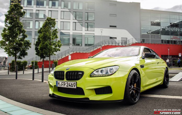 Photo Of The Day: Lime Green BMW M6 Coupé