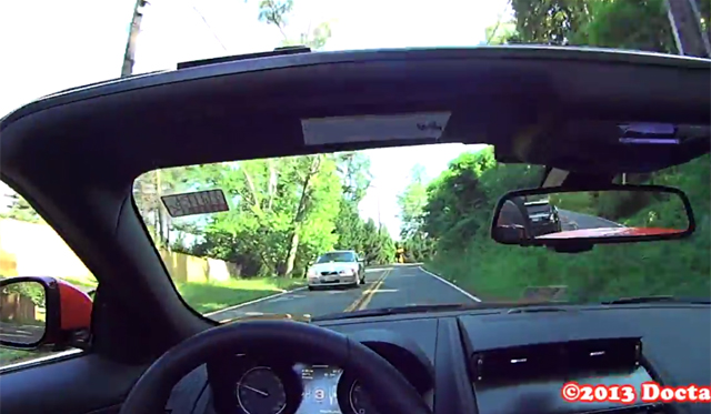 Video: POV Drive in 2014 Jaguar F-Type V8 S