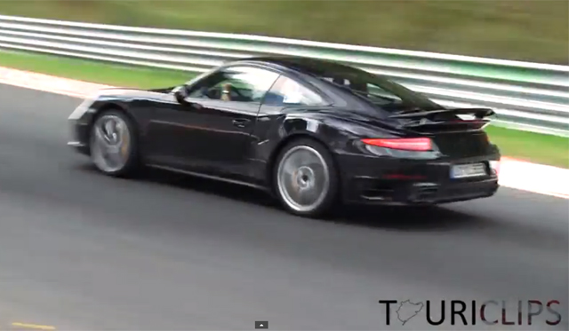 Video: 2014 Porsche 911 Turbo Testing Hard at the 'Ring